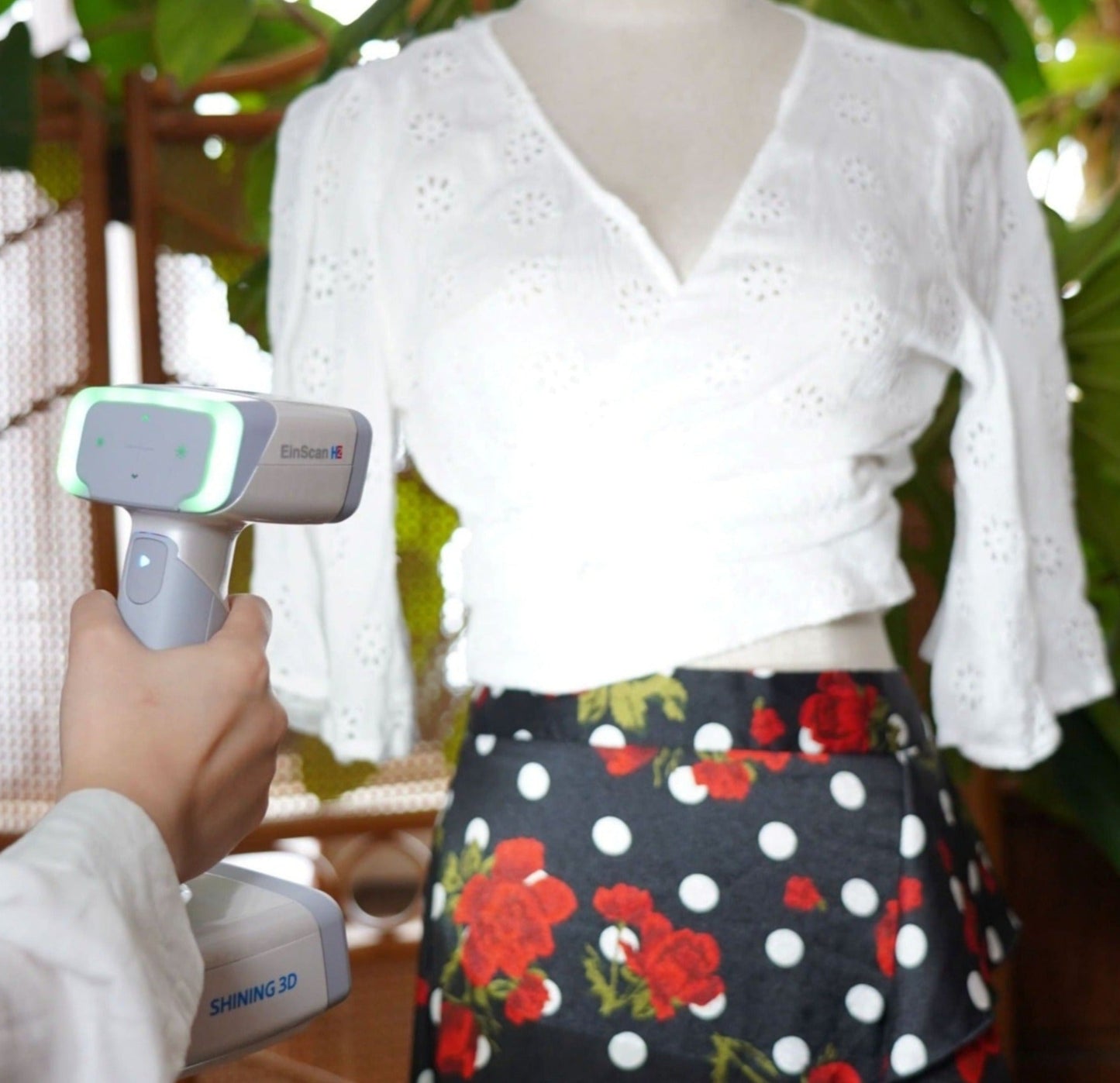 Einscan H2 White LED Face & Body Handheld 3D Scanner