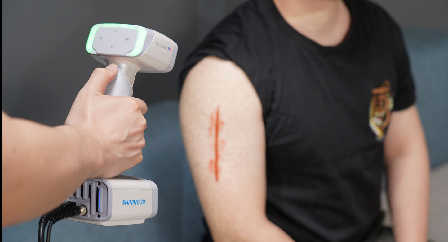Einscan H2 White LED Face & Body Handheld 3D Scanner